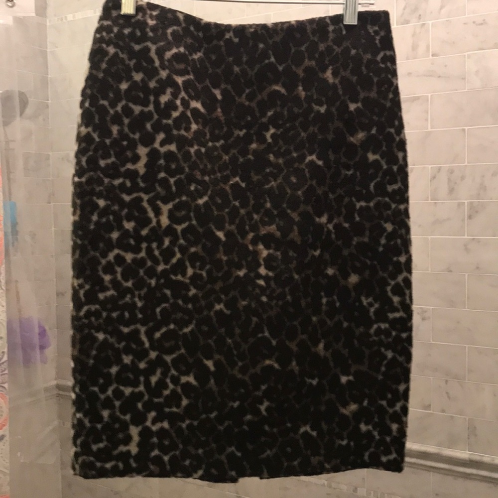 Cheetah print skirt perfect for work